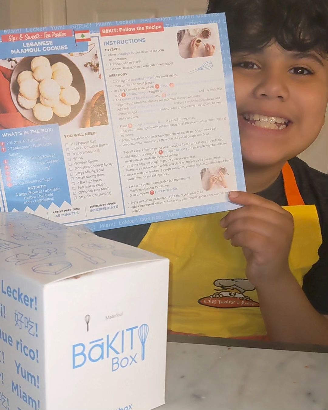 Date-Filled Maamoul Cookies Activity Kit