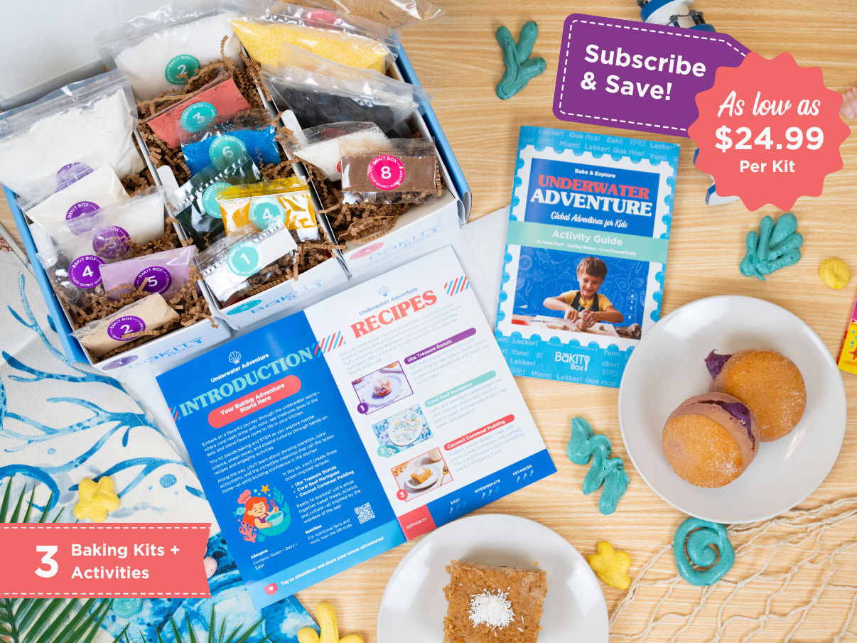 STEM Baking Subscription Kits for Kids BāKIT Box