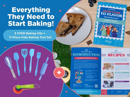 3-Kit Homeschool STEM Baking Program + Baking Tool Set