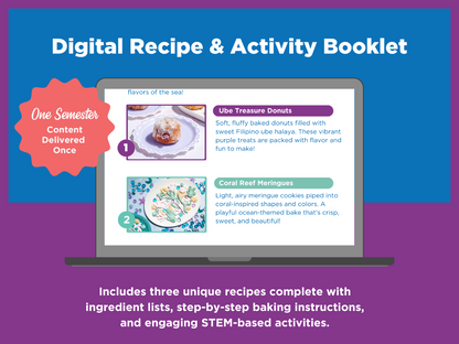 STEM Baking Activity 3 Recipe Booklet Bundle