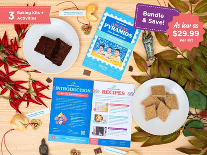 3-Kit Homeschool STEM Baking Program + Baking Tool Set