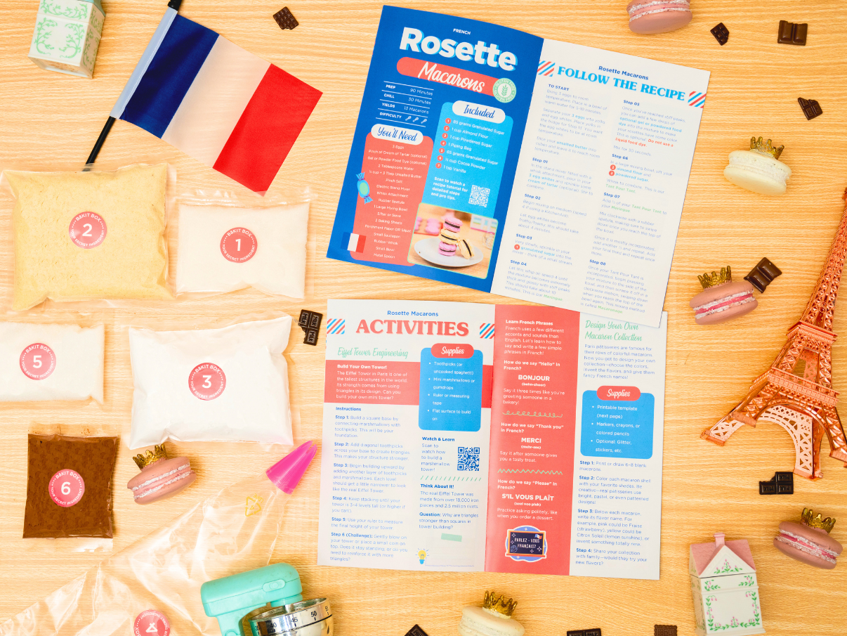 Gluten-Free Rosette Macarons Activity Kit