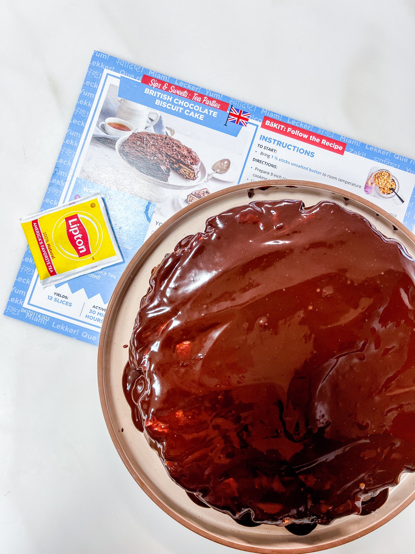 Chocolate Biscuit Cake Activity Kit