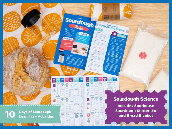 Sourdough Starter Kit for Kids by BaKIT Box and Sourhouse