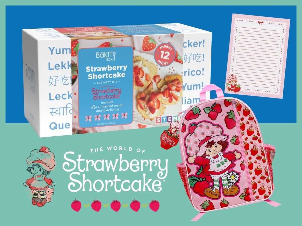 Strawberry Shortcake™ Baking Kit with Backpack and Notepad